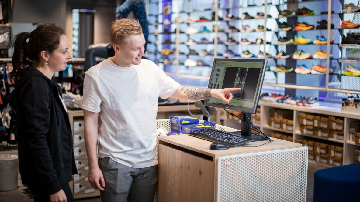 Laufanalyse bei INTERSPORT