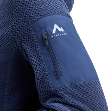 Hucture Fleecejacke mit Kapuze