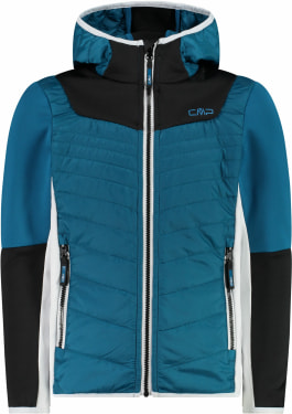 Vallena Hybridjacke mit Kapuze