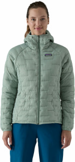 Micro Puff Isolationsjacke mit Kapuze