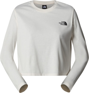 Simple Dome Cropped Langarmshirt
