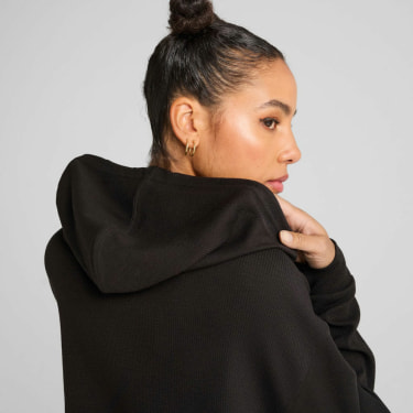 Comfort Crop Kapuzenjacke